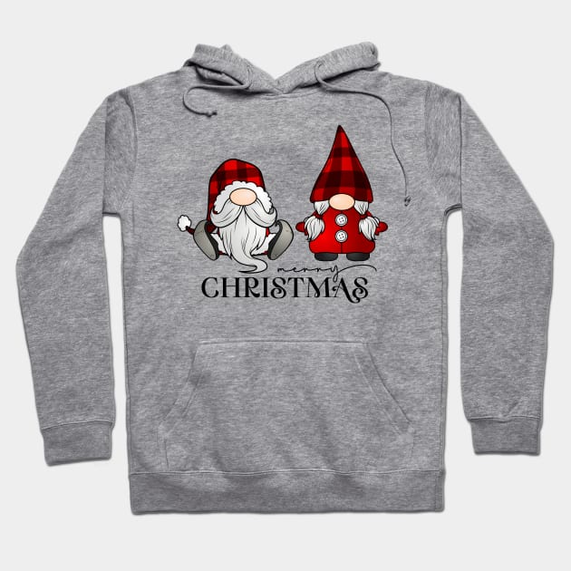 Merry Christmas Gnomes Hoodie by Imp's Dog House